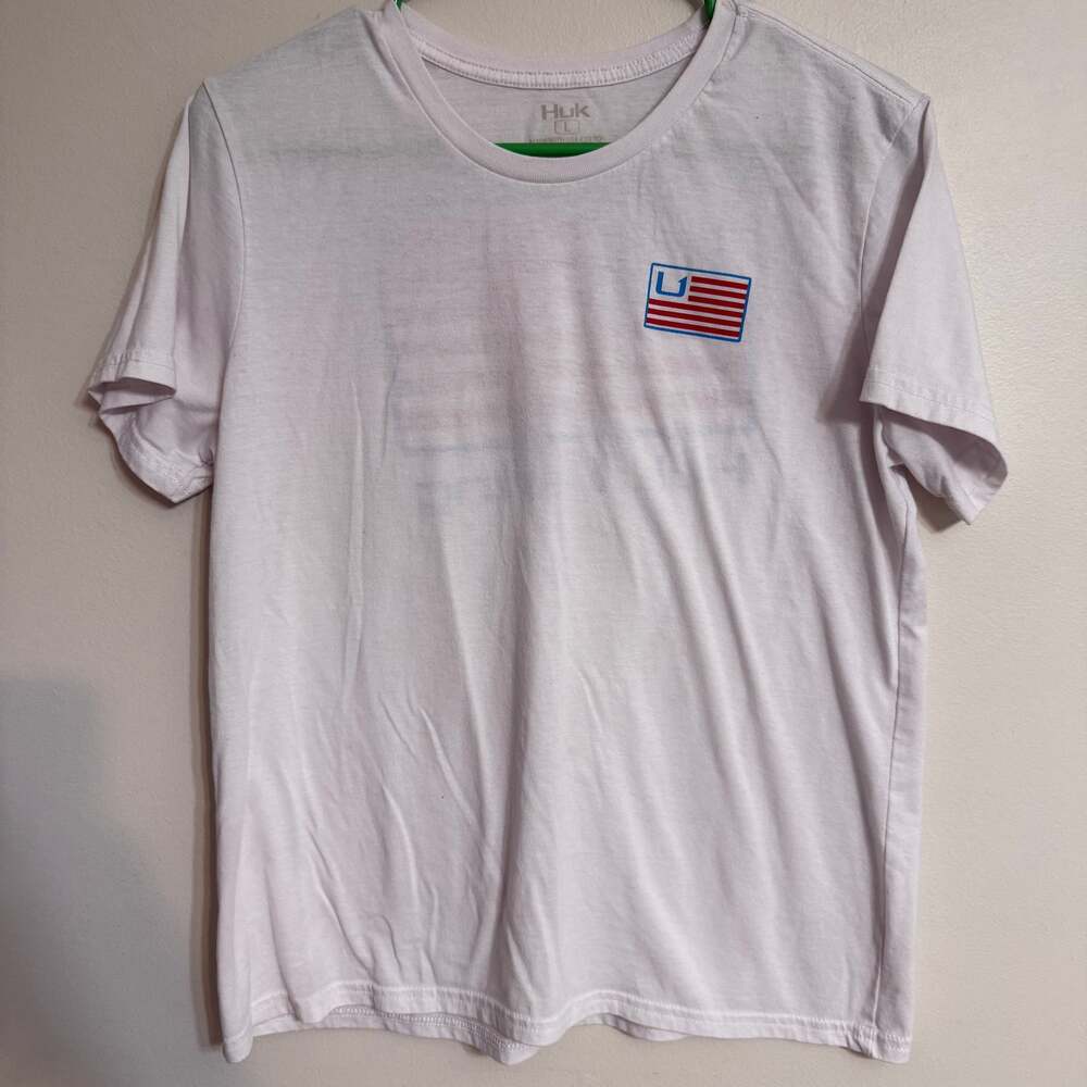 HUK American Huk Tee Youth Fishing T-Shirt